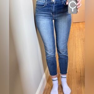 LAGENCE Jeans Womens 26 Blue Light Vintage Wash Margot Skinny High Rise …